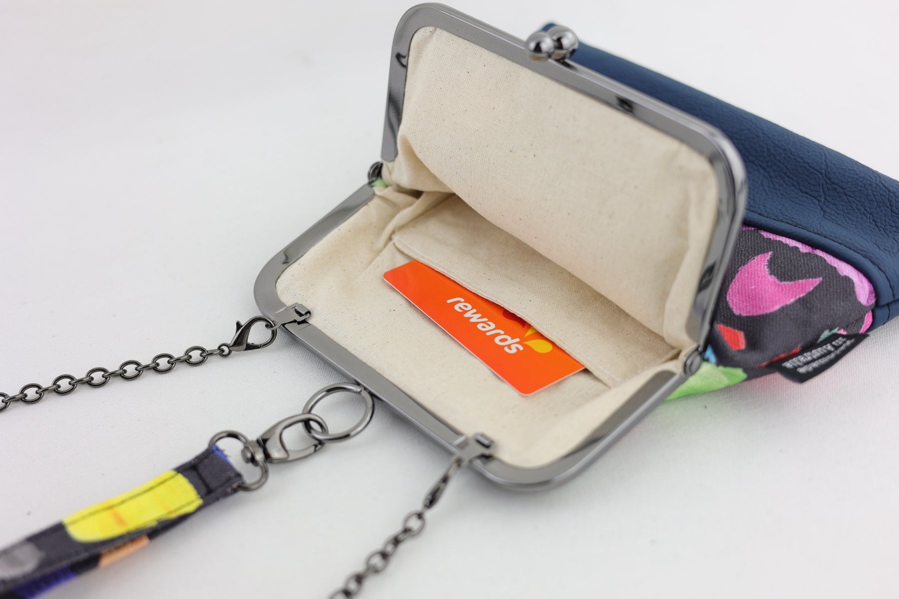 Colourful Brushes Wristlet Bag Handmade in Australia | PINK OASIS