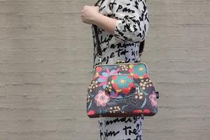 Backyard Garden Handbag and Crossbody 2 Way Bag | PINK OASIS