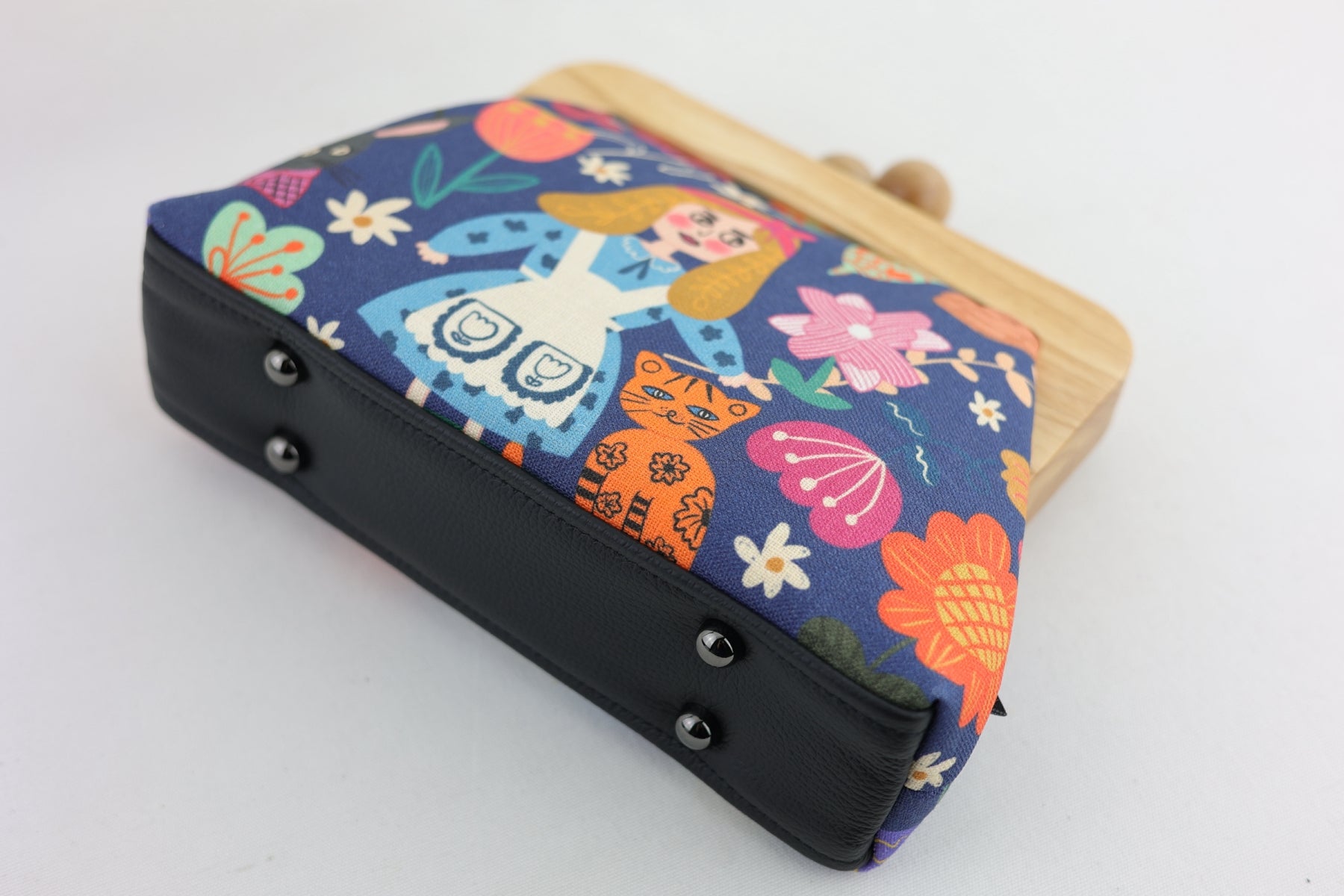 Alice in Wonderland Blue Clutch Bag | PINK OASIS