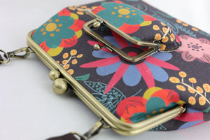 Backyard Garden Handbag and Crossbody 2 Way Bag | PINK OASIS