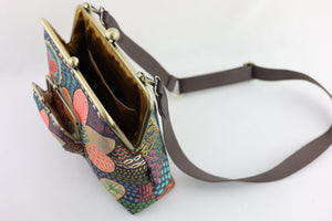 Doodle Flora Handbag and Crossbody 2 Way Bag | PINK OASIS
