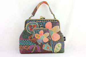 Doodle Flora Handbag and Crossbody 2 Way Bag | PINK OASIS