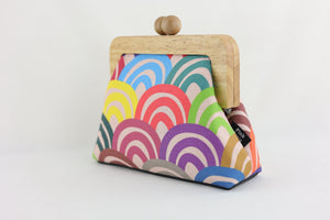 Rainbows Clutch Handmade in Australia | PINK OASIS