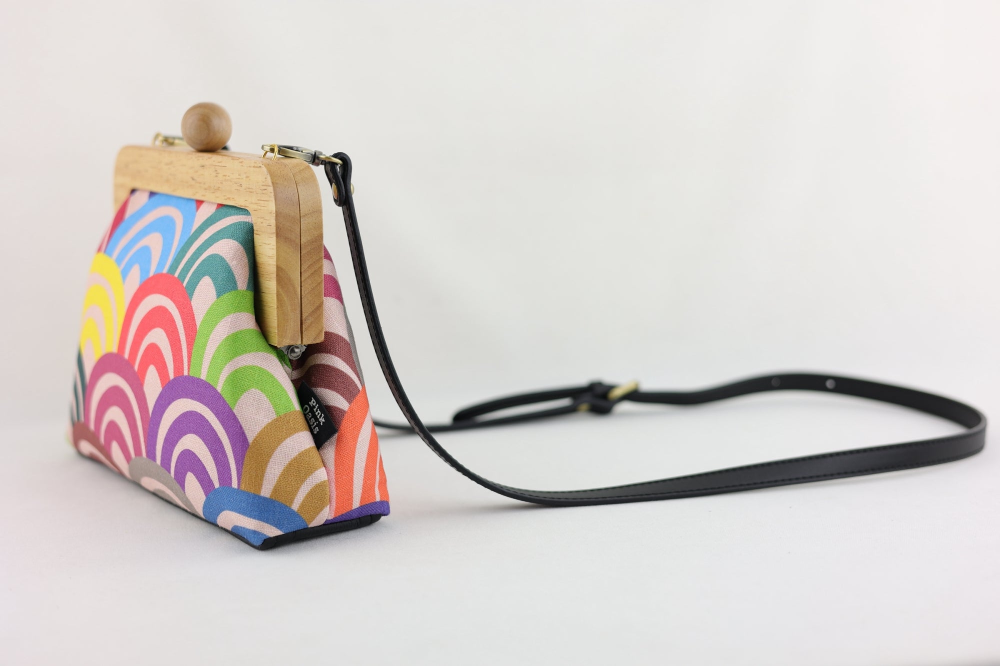 Rainbows Clutch Handmade in Australia | PINK OASIS