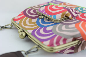 Rainbow Handbag and Crossbody 2 Way Bag | PINK OASIS