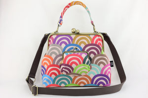 Rainbow Handbag and Crossbody 2 Way Bag | PINK OASIS