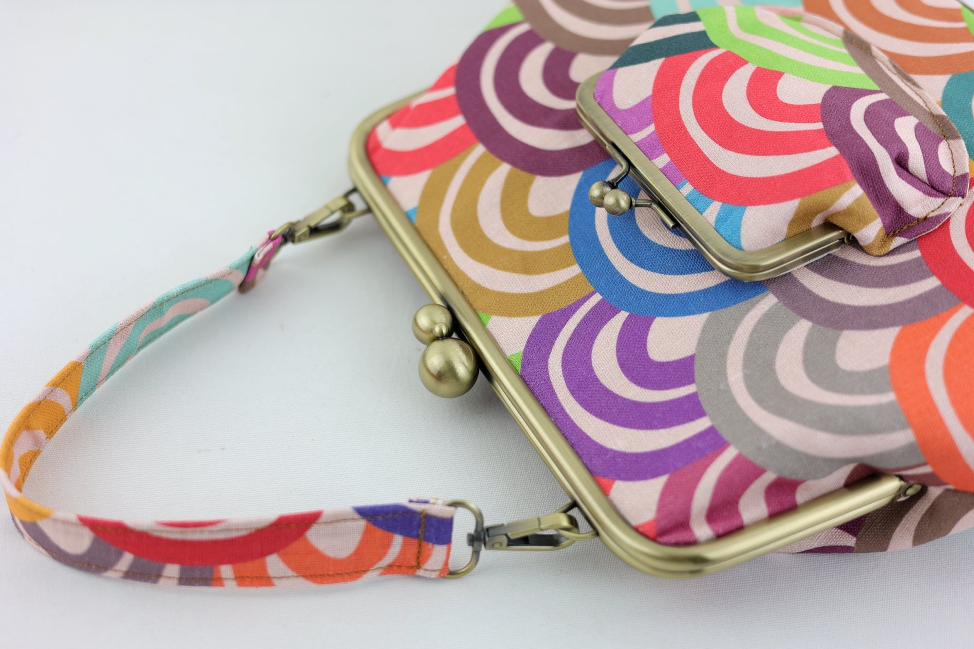 Rainbow Handbag and Crossbody 2 Way Bag | PINK OASIS