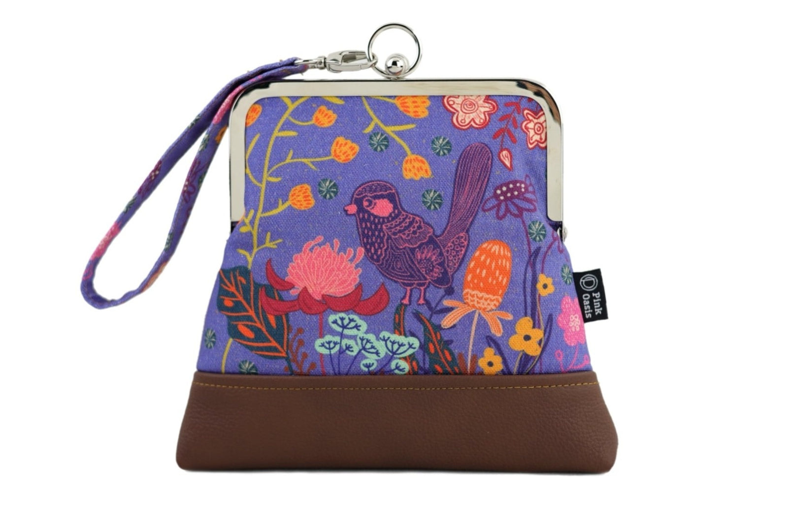 Blue Wren Waratah & Banksia Wristlet | PINK OASIS