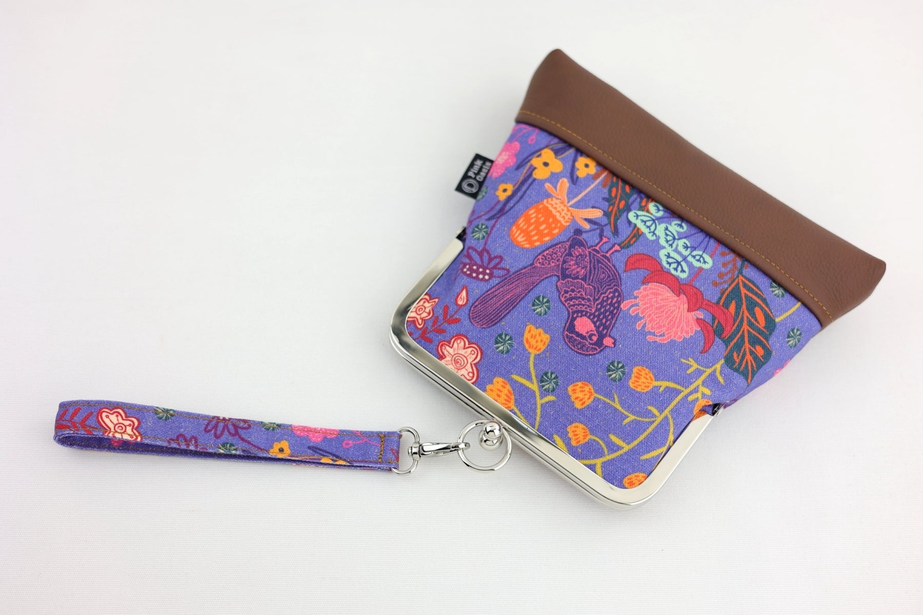 Blue Wren Waratah & Banksia Wristlet | PINK OASIS