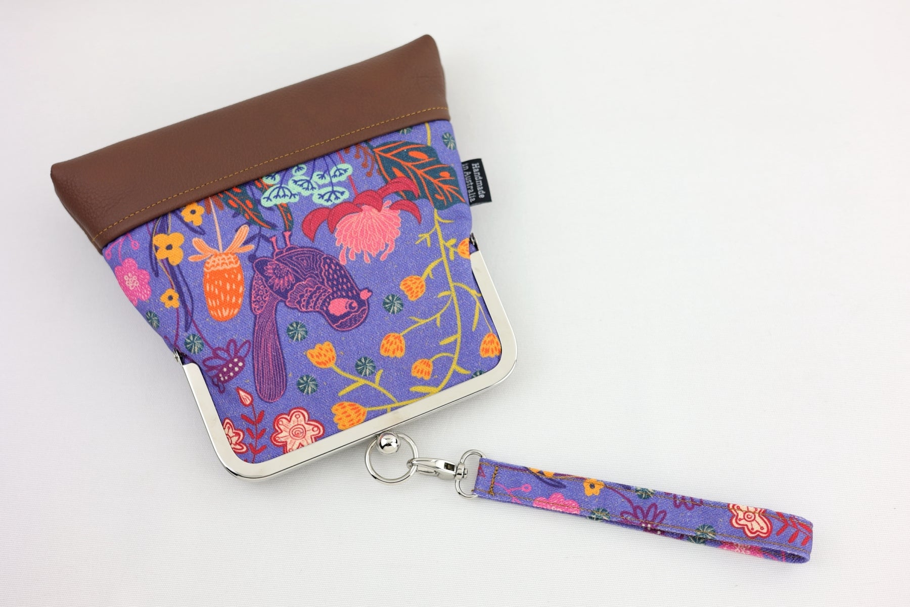 Blue Wren Waratah & Banksia Wristlet | PINK OASIS