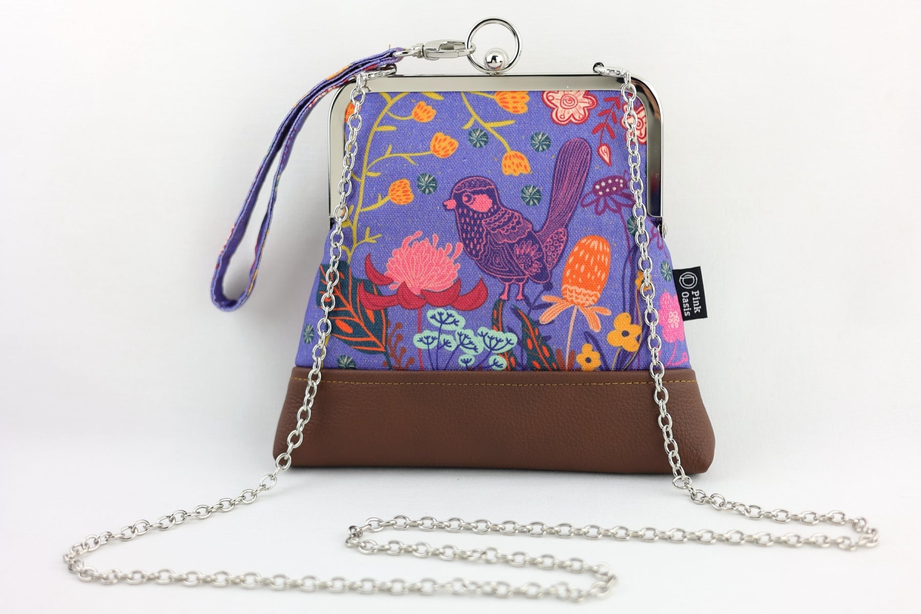 Blue Wren Waratah & Banksia Wristlet | PINK OASIS