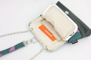 Torch Ginger Flower Emerald Wristlet | PINK OASIS