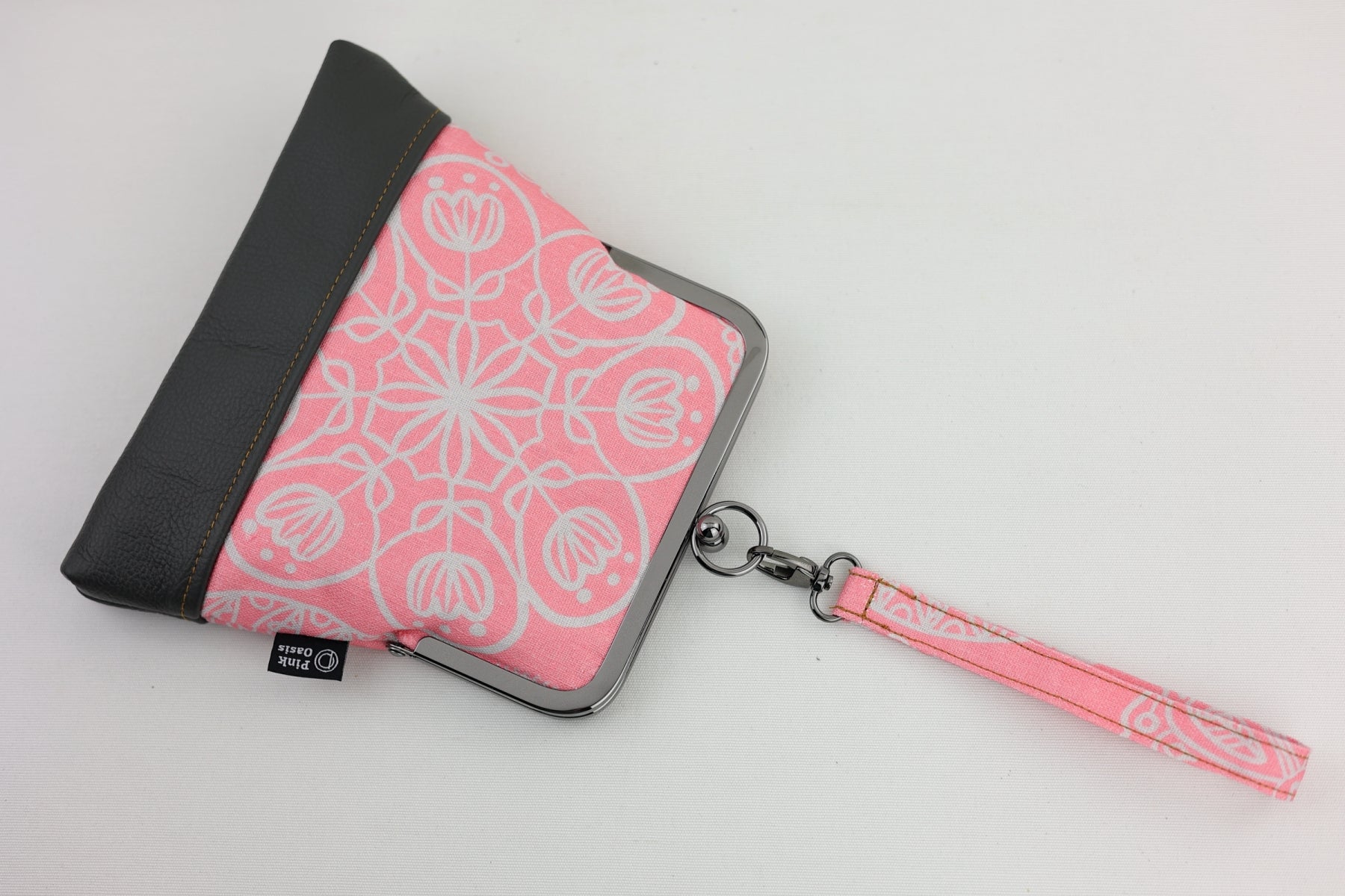 Mandala Pink Wristlet | PINK OASIS