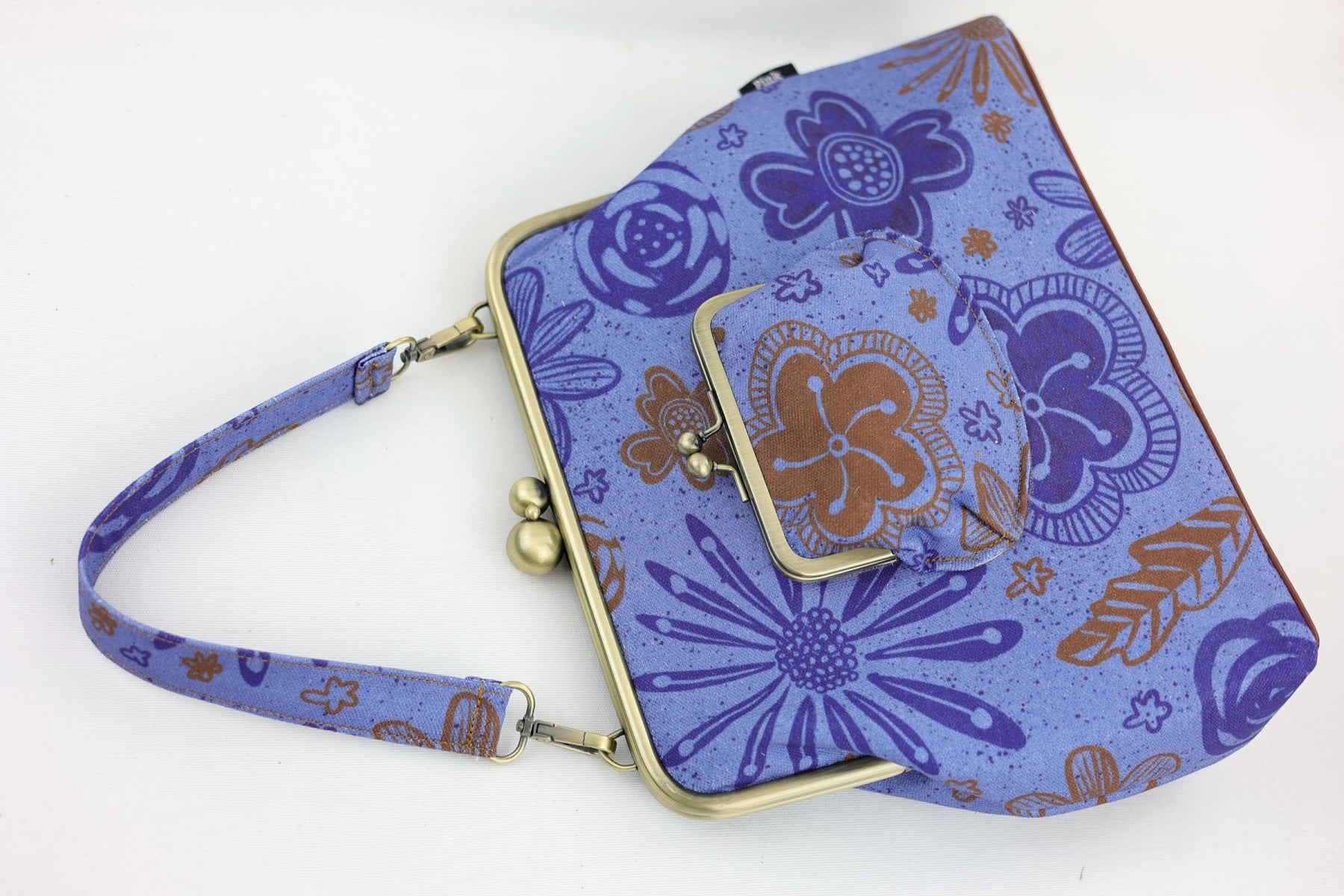 Camellia & Rose Crossbody Bag Handmade | PINK OASIS