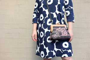 Vintage Camera Clutch