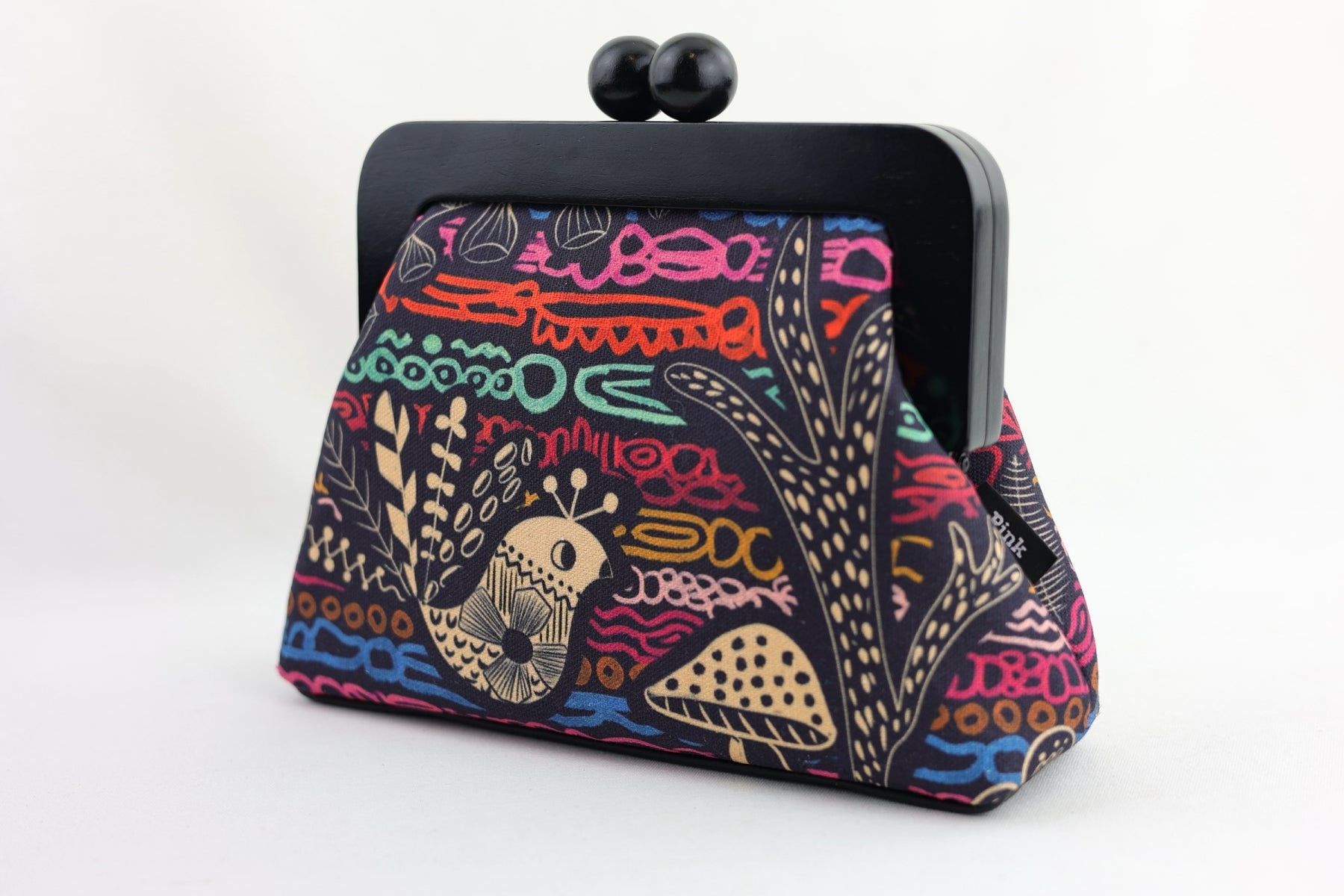 Handmade Peacock Clutch | PINK OASIS