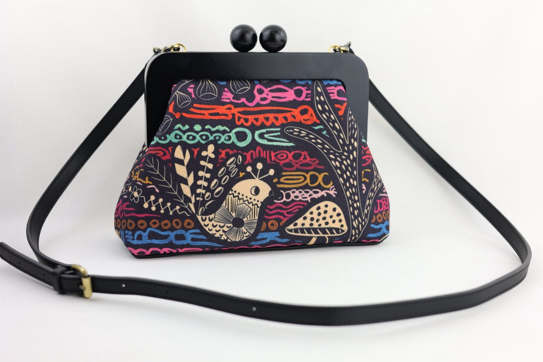 Handmade Peacock Clutch | PINK OASIS