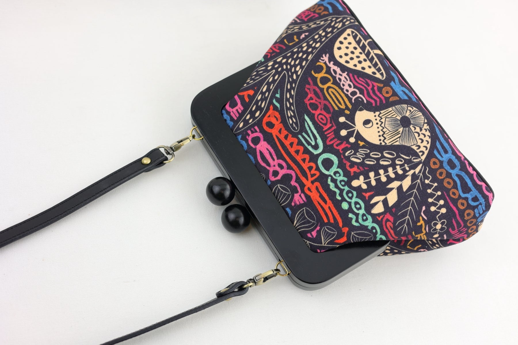 Handmade Peacock Clutch | PINK OASIS