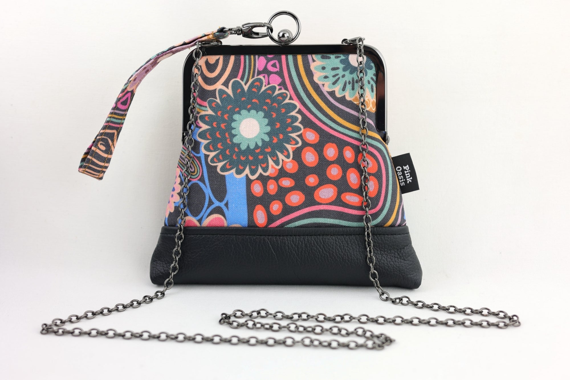 Gerberas Floral Wristlet | PINK OASIS