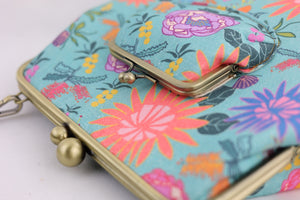 Bright & Bold Flowers Handbag and Crossbody 2 Way Bag | PINK OASIS