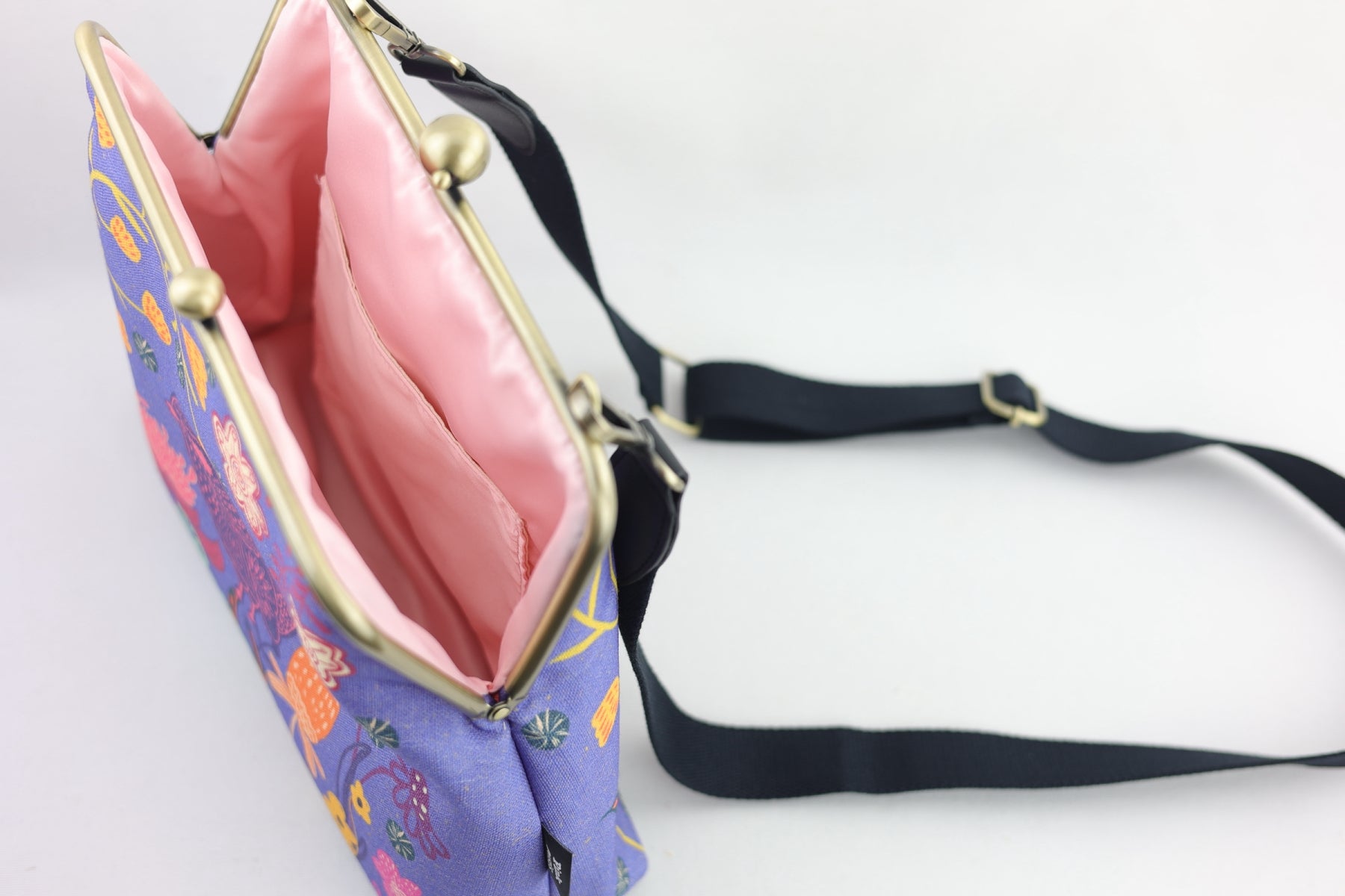Blue Wren, Waratah & Banksia Crossbody Handbag | PINK OASIS