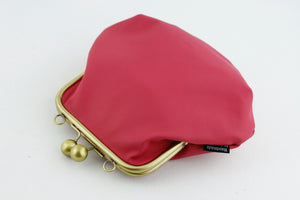 Women's Fuchsia Genuine Leather Clutch Bag with Strap | PINKOASIS