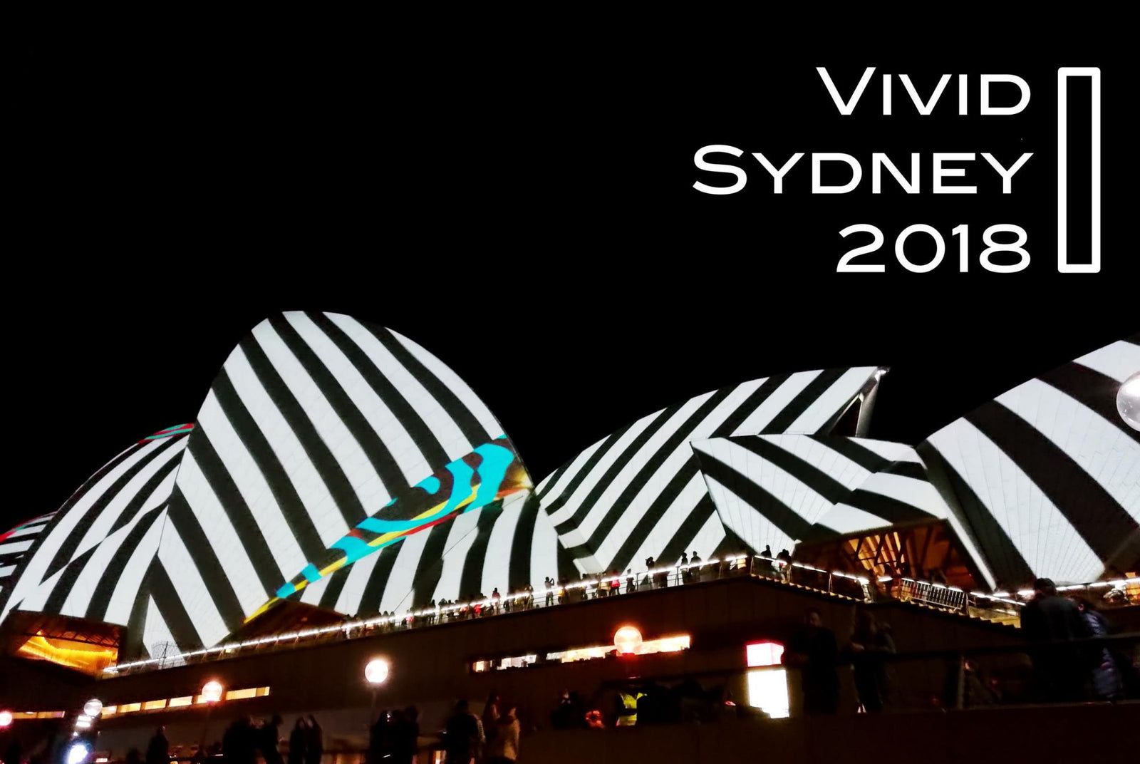 Monogrammed Clutches inspired by Vivid Sydney 2018