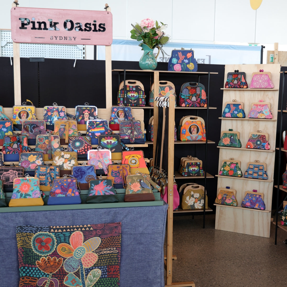 Pink Oasis at the Makers & Shakers Market 2023 April