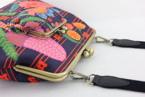 Australian Native Flowers Handbag and Crossbody 2 Way Bag | PINK OASIS