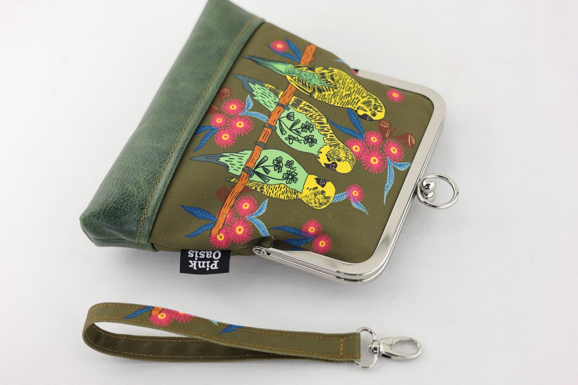 Budgies Wristlet | PINK OASIS