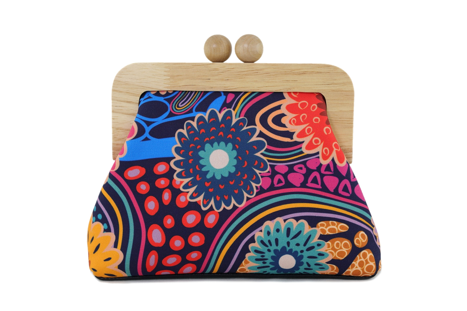 Gerberas Floral Clutch | PINK OASIS