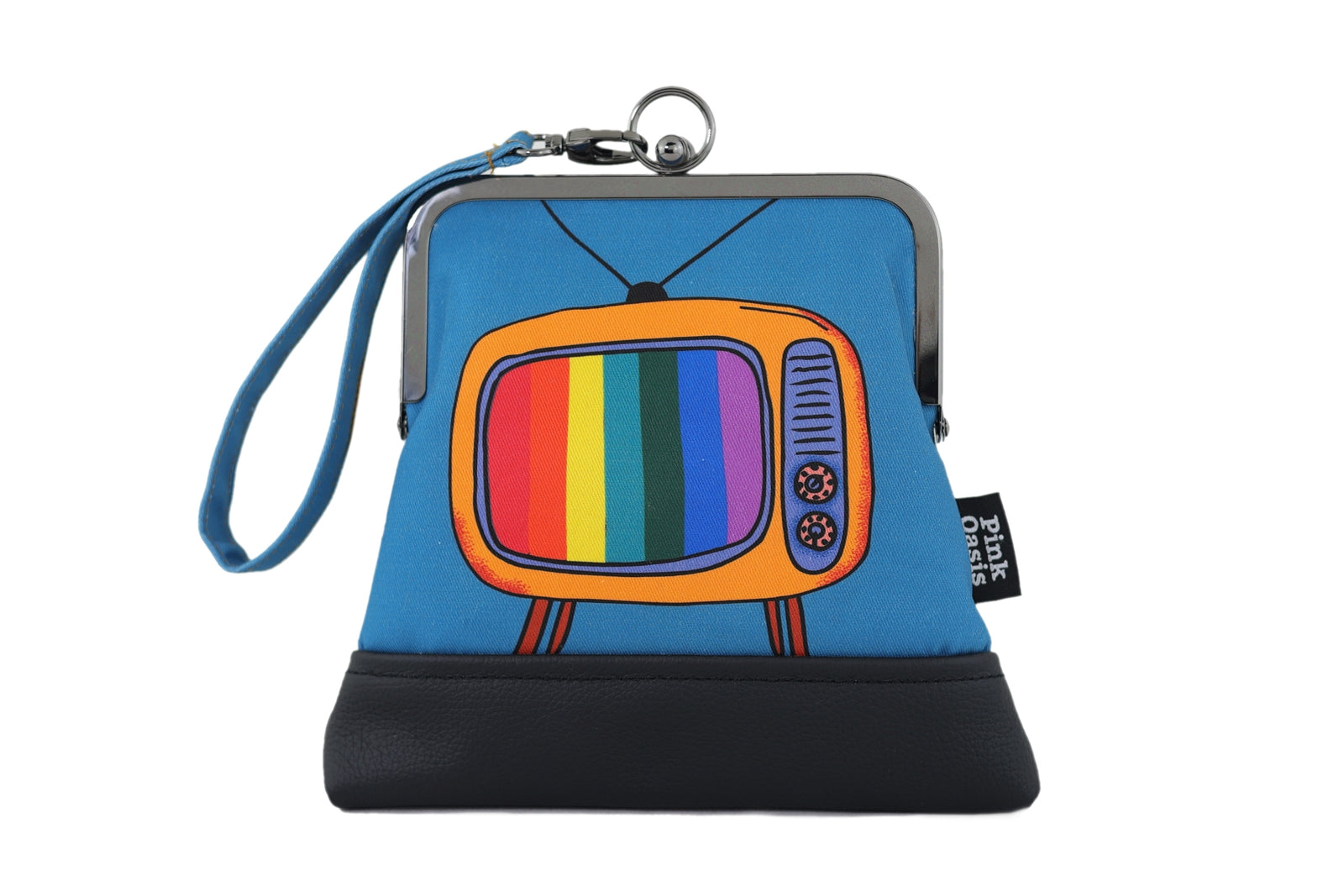 Retro TV Wristlet | PINK OASIS