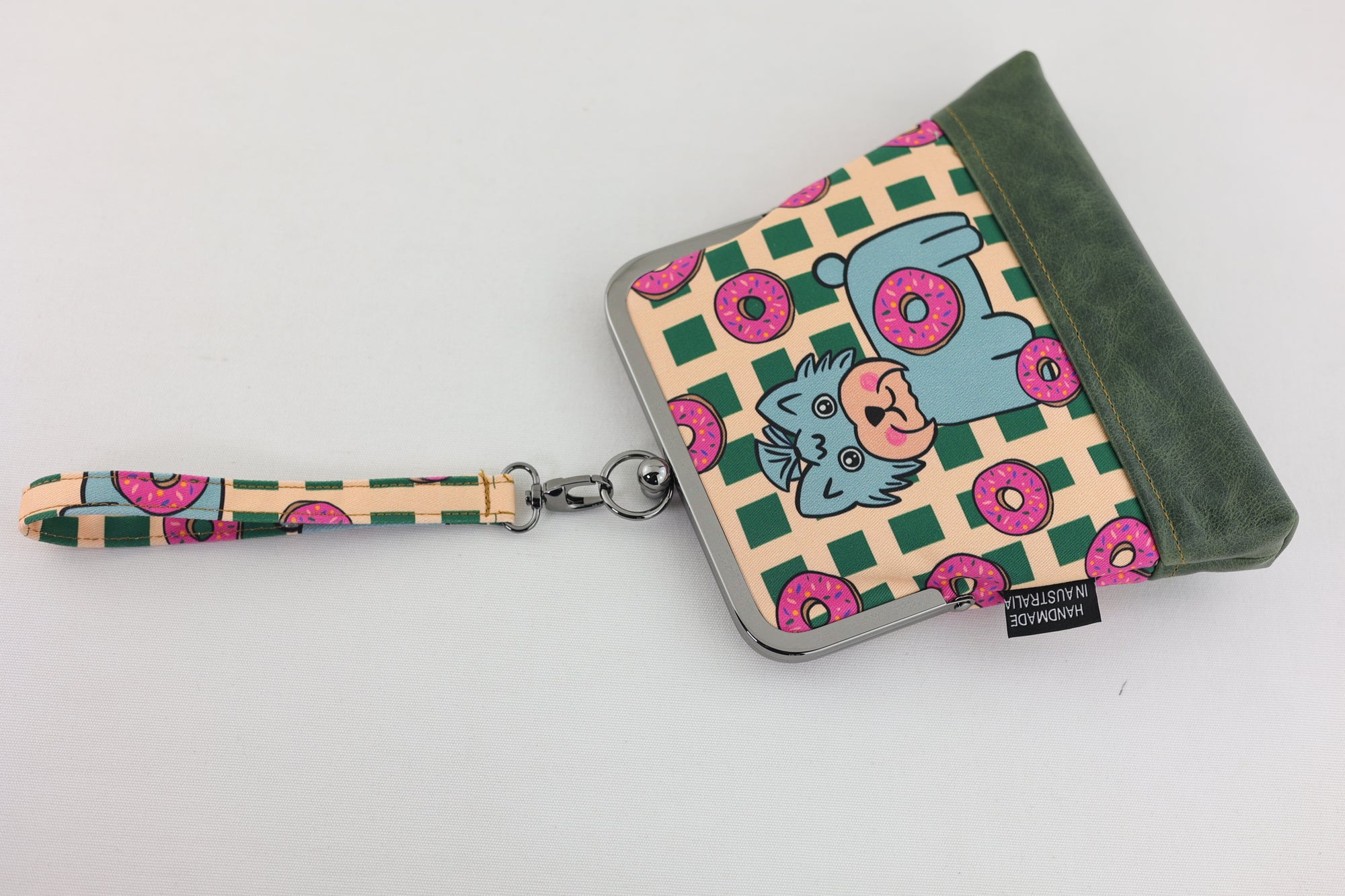 Dog and Donuts Wristlet | PINK OASIS