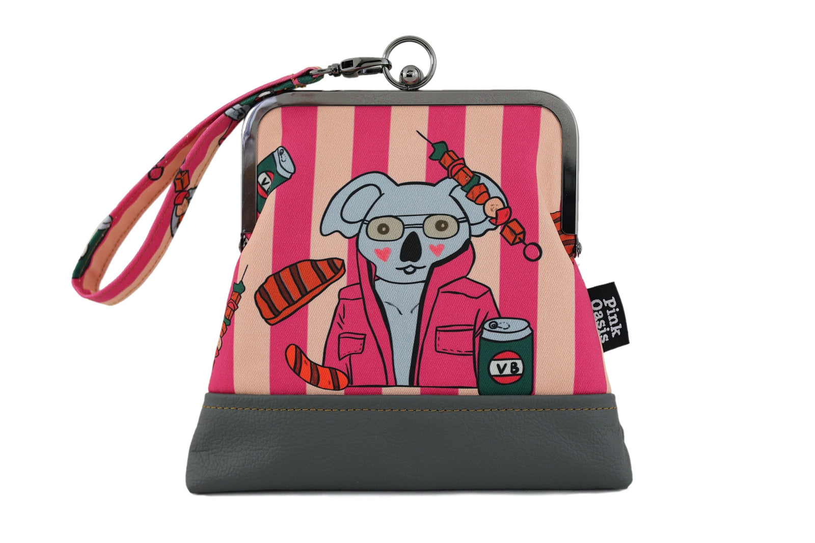 Koala Barbe Wristlet | PINK OASIS
