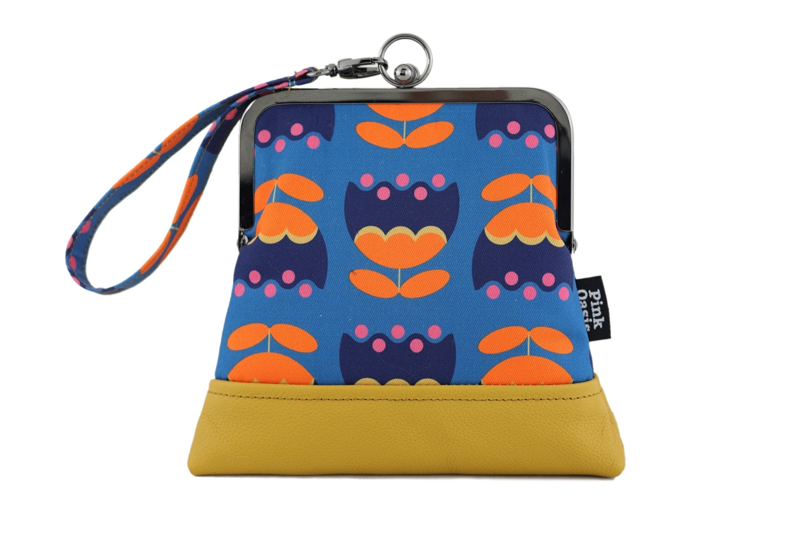 Tulip Flower Wristlet Bag Handmade in Australia | PINK OASIS