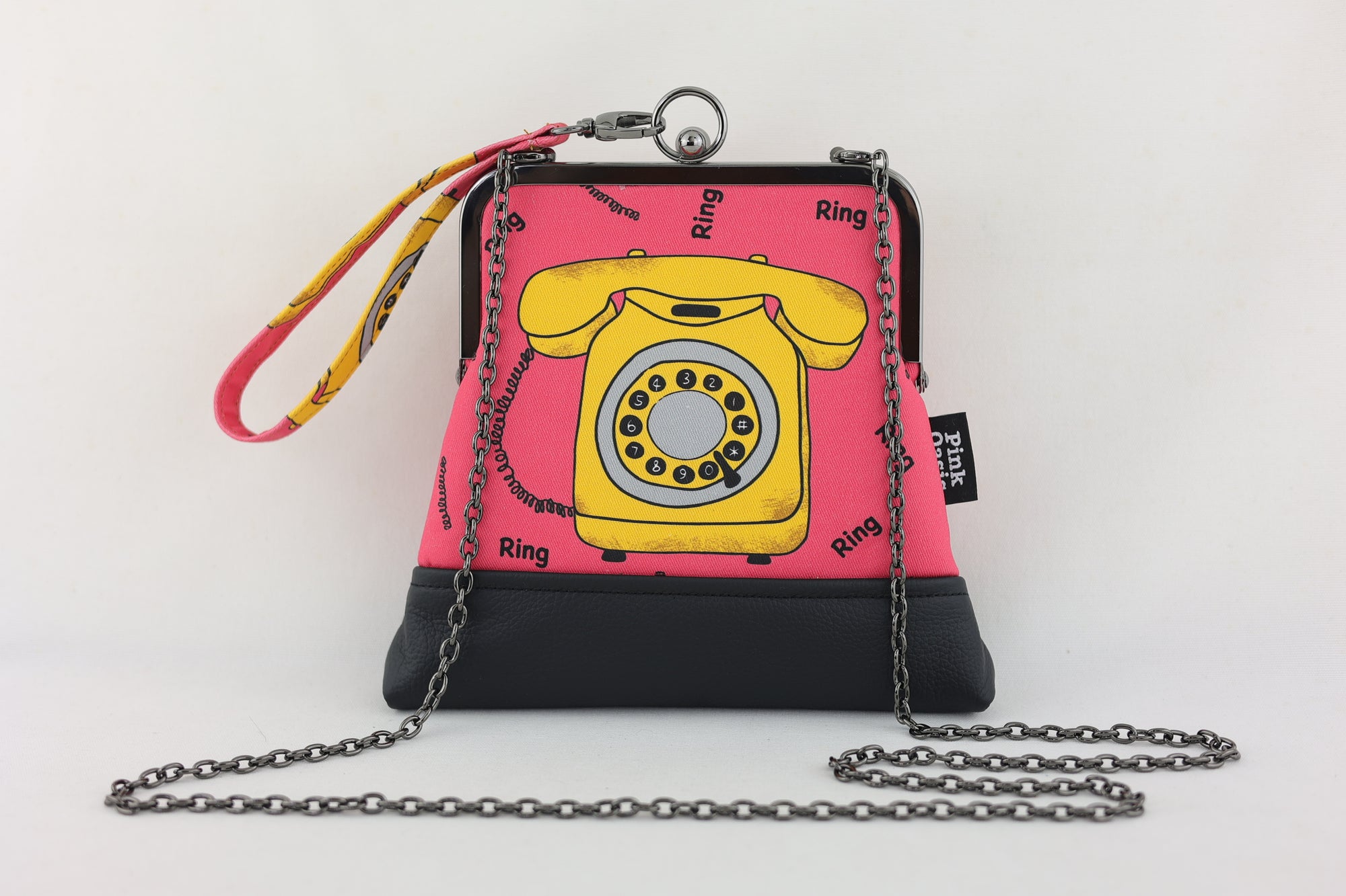 Retro Telephone Wristlet | PINK OASIS