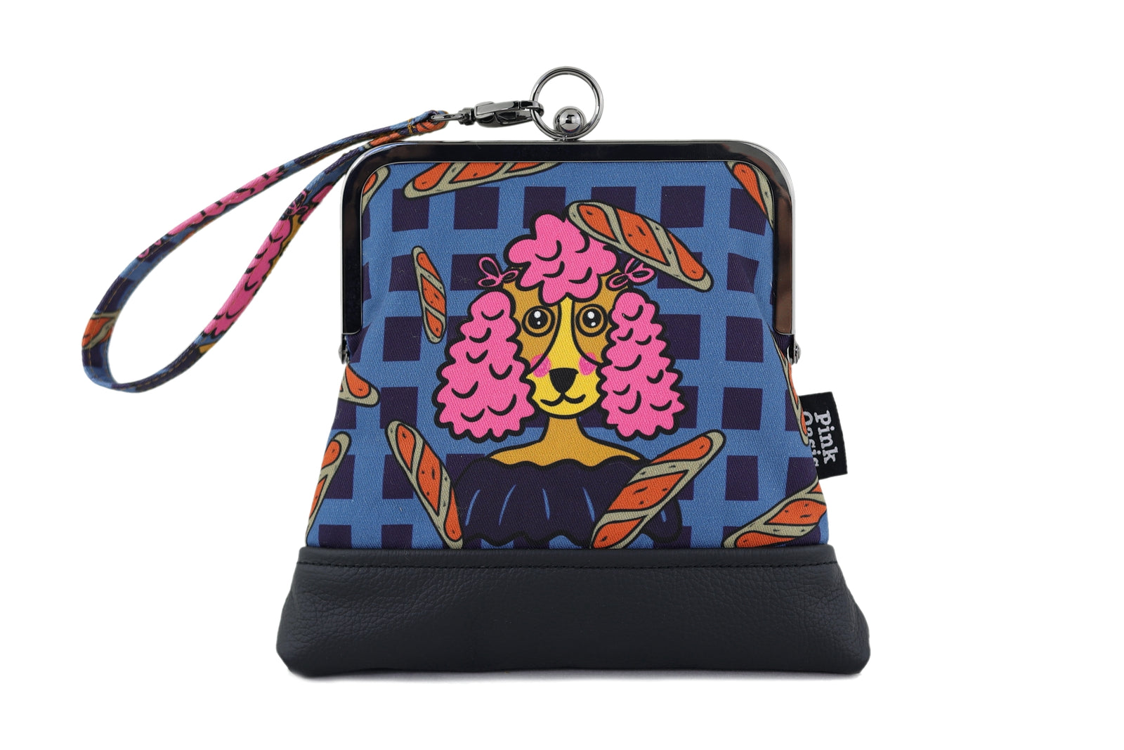 Dog and Breads Wristlet | PINK OASIS