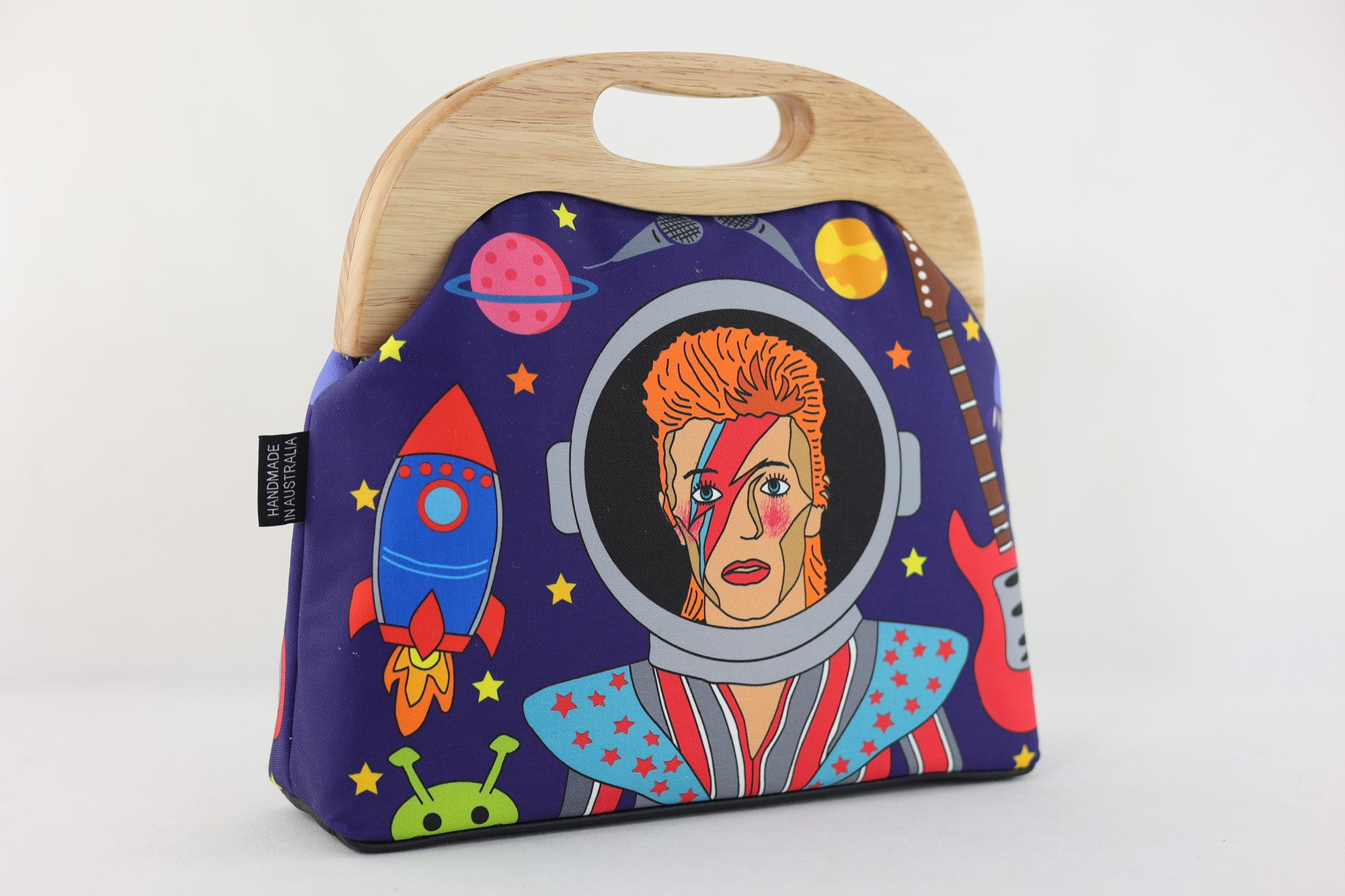 David Bowie Space Clutch Bag | PINK OASIS