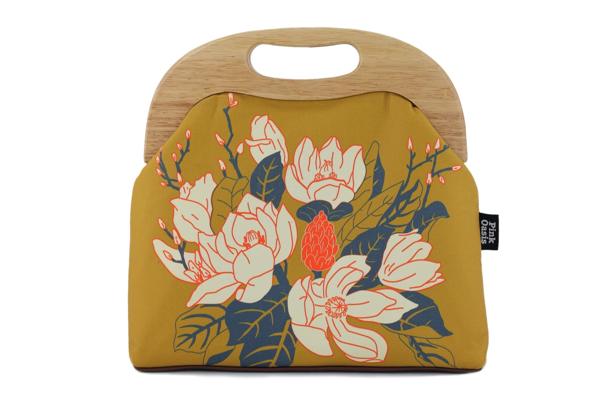 Magnolia Mustard Yellow Ladies Bag Handmade in Australia | PINK OASIS