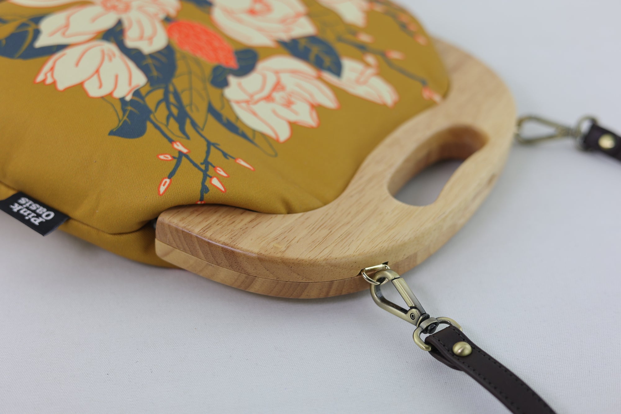 Magnolia Mustard Yellow Ladies Bag Handmade in Australia | PINK OASIS