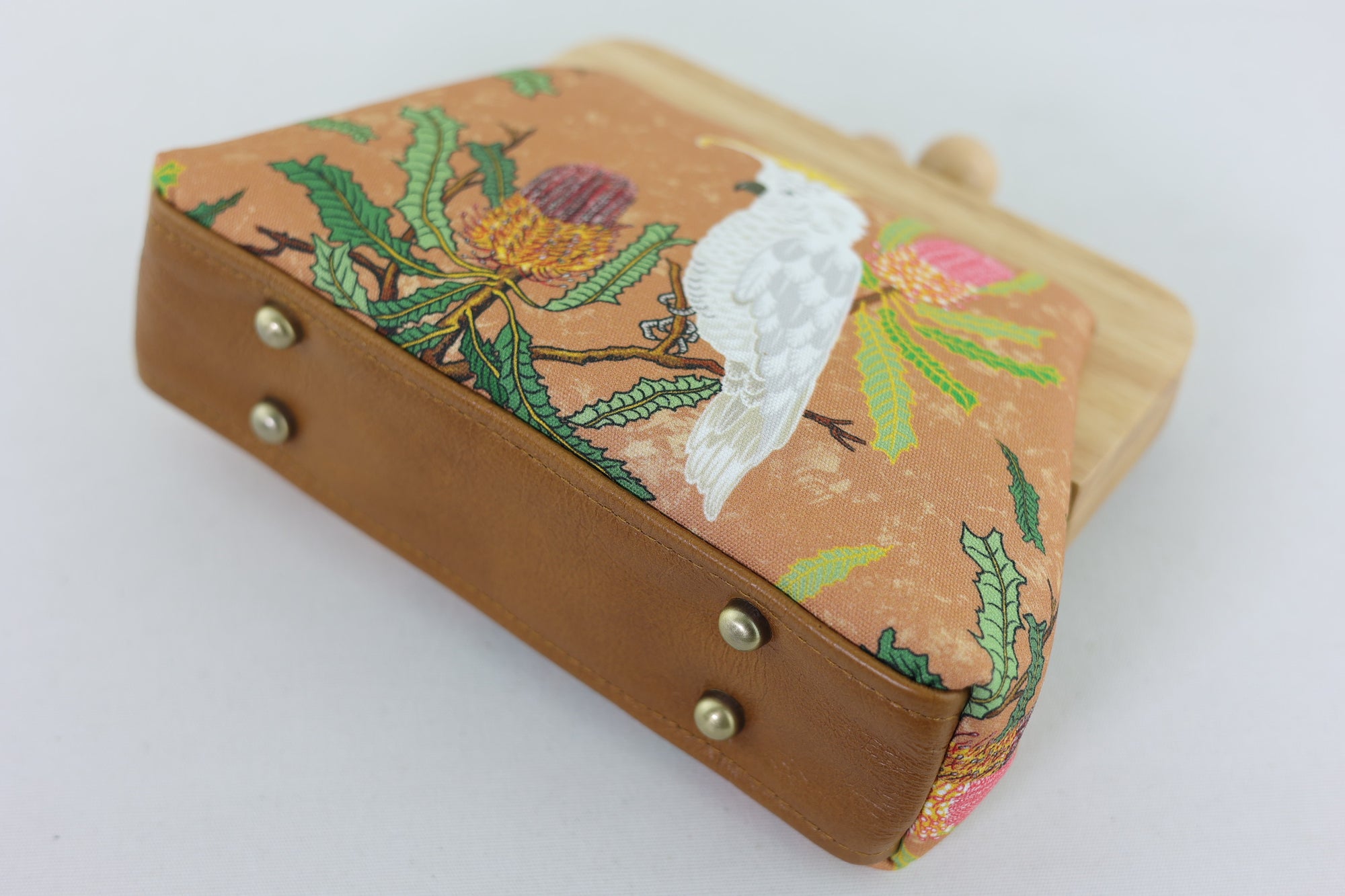 Cockatoo and Banksia Clutch | PINK OASIS