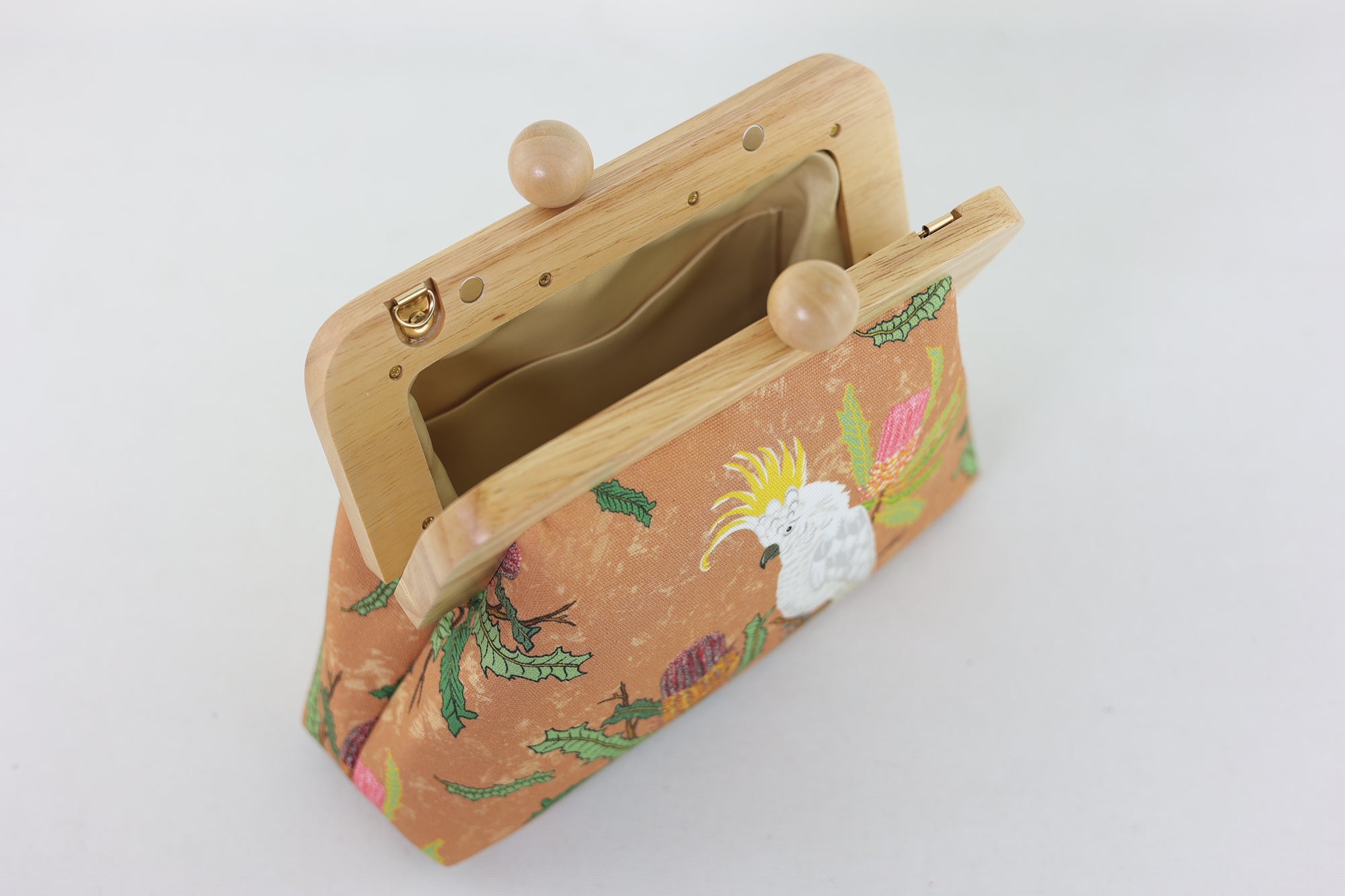 Cockatoo and Banksia Clutch | PINK OASIS