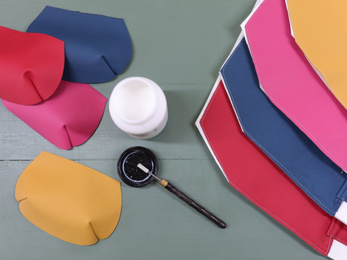 Ladies Handmade Leather Crossbody Bag | PINK OASIS