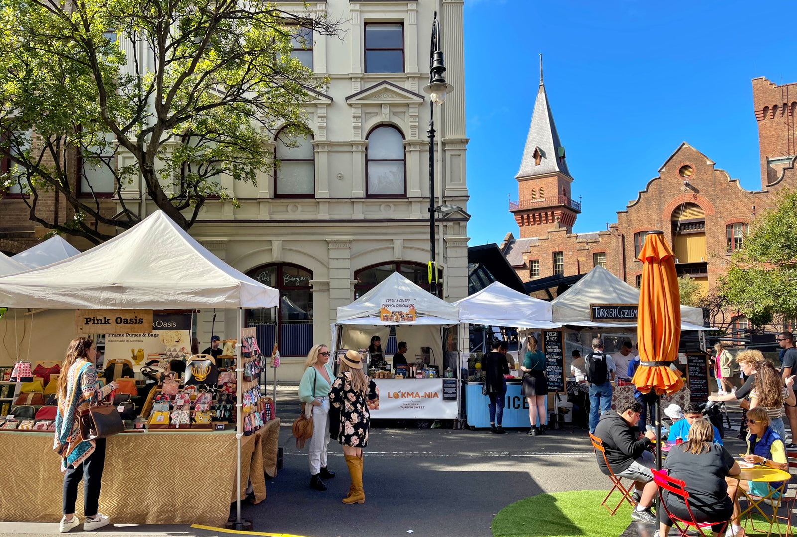 Pink Oasis Handmade Ladies Bags at the Rocks Markets | PINK OASIS