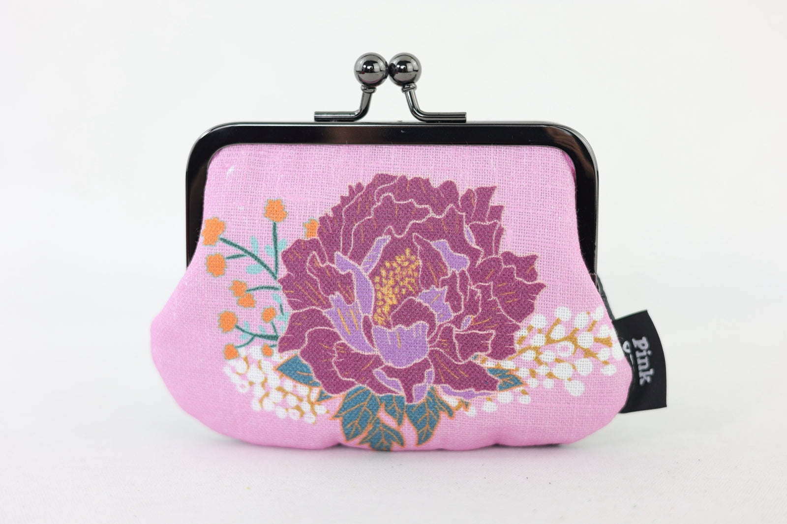 Peony Purple Coin Purse