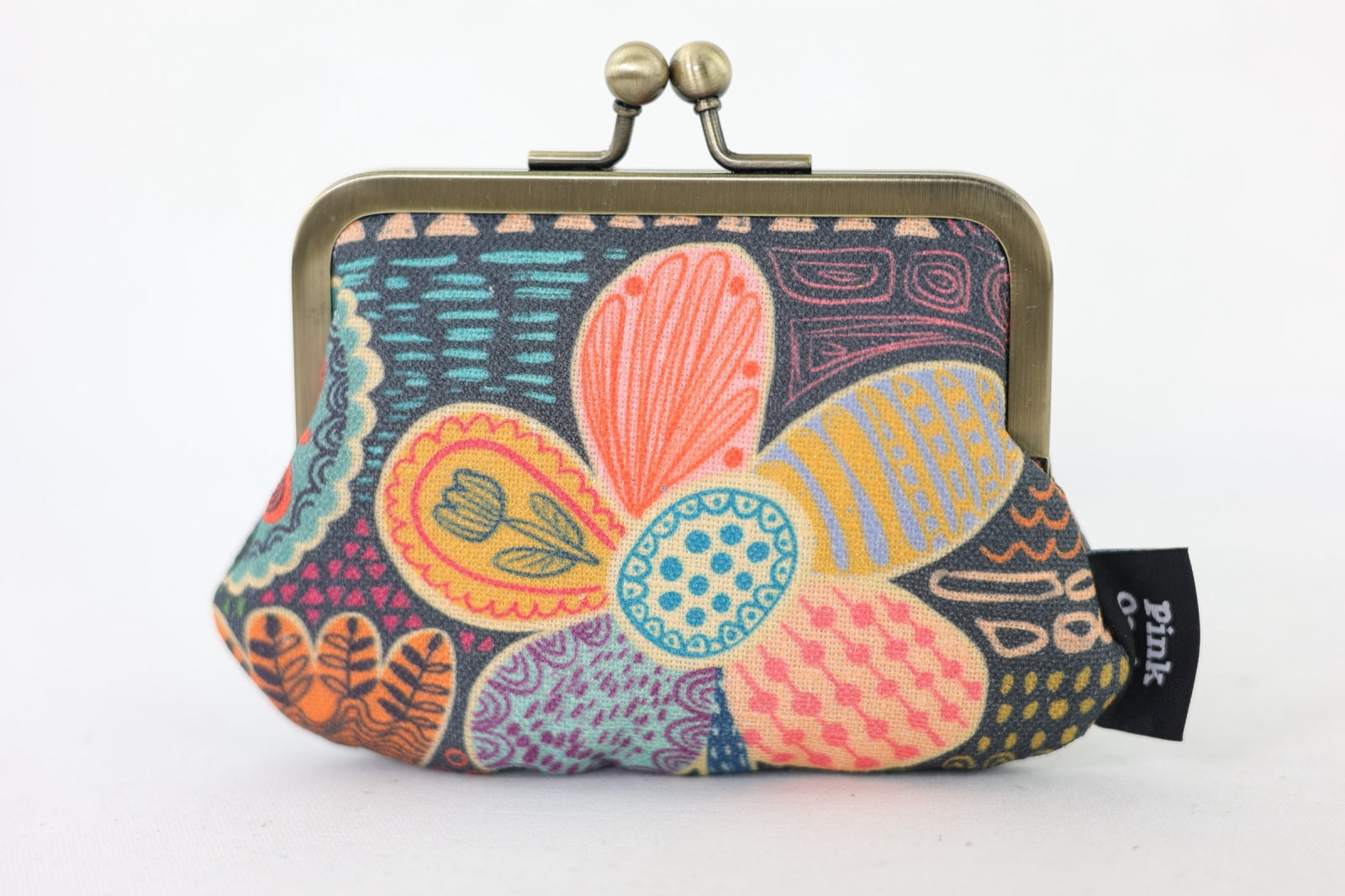 Doodle Flora Coin Purse