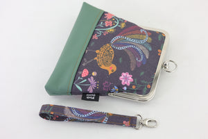 Lyre Bird Wristlet | PINK OASIS