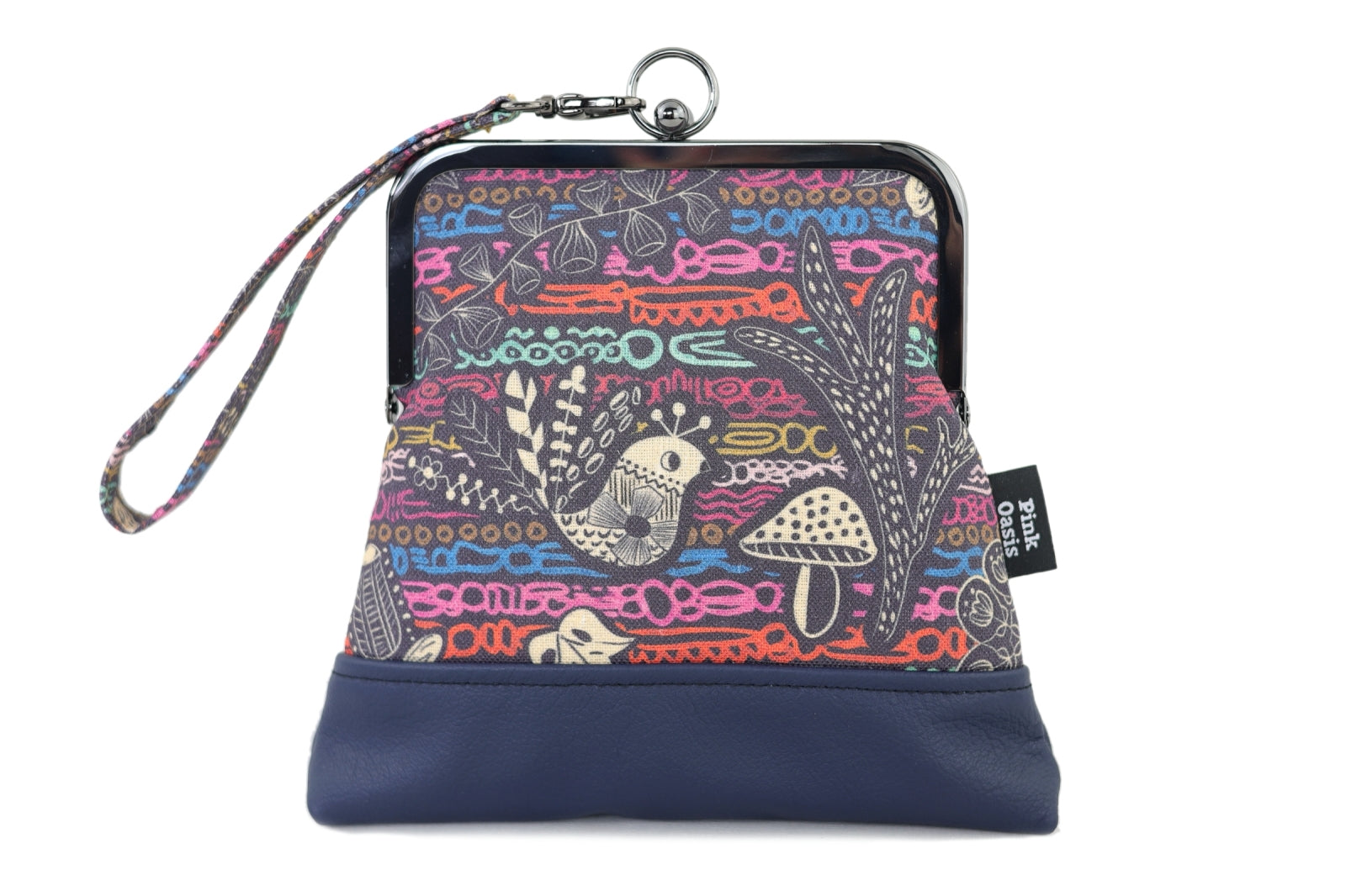 Peacock Wristlet | PINK OASIS