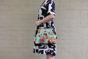 Frida Mint Crossbody Bag for Lady Exclusive Design | PINK OASIS