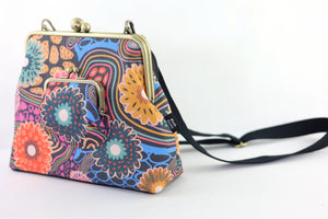 Gerberas Floral Crossbody Bag Handmade | PINK OASIS